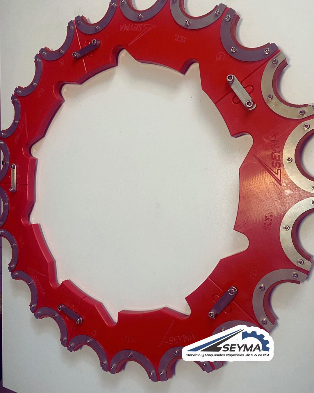 Reparación y mejora de chok para llenadora