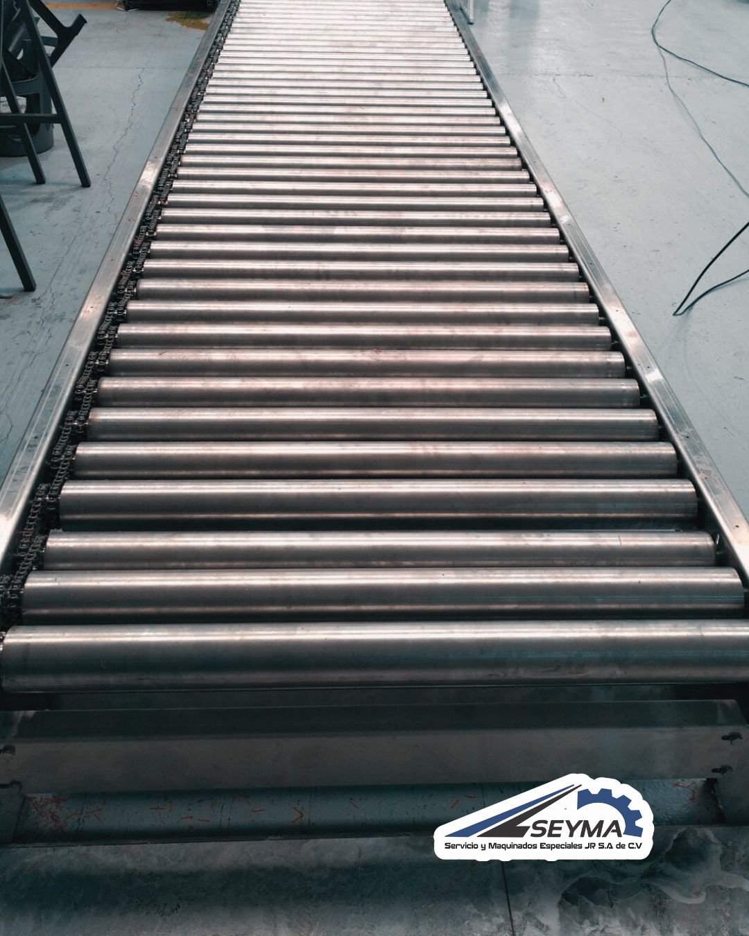 Pieza de plástico de ingeniería para transportador